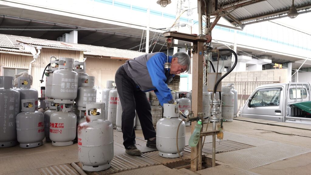 即時充填ができる「スピード対応」