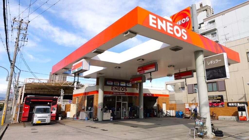 ガソリンスタンド ENEOS大物SS